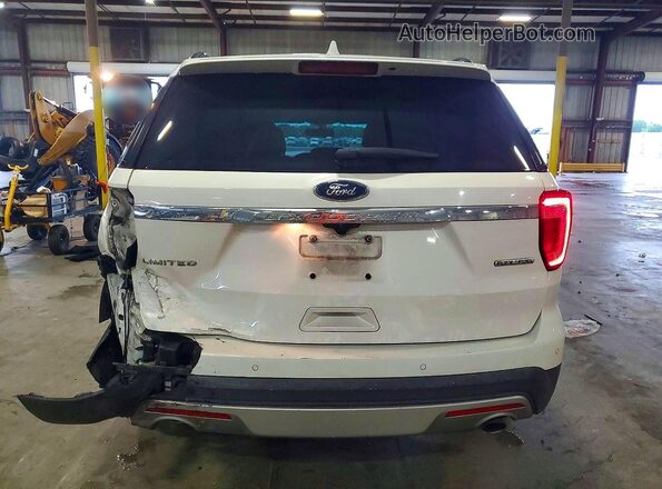1FM5K7F8XGGC30762 2016 FORD EXPLORER White Widok z tyłu