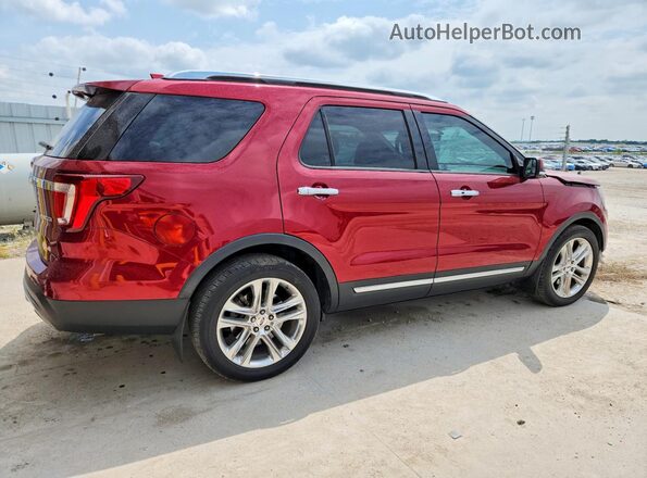 1FM5K7F8XGGD12829 2016 FORD EXPLORER Red Tył prawy