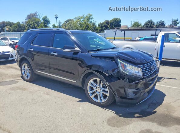 1FM5K7F8XHGE29327 2017 FORD EXPLORER Black Առջևի աջ