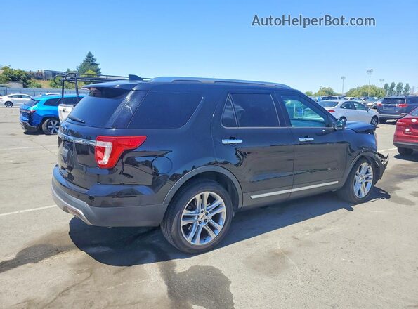 1FM5K7F8XHGE29327 2017 FORD EXPLORER Black Հետևի աջ