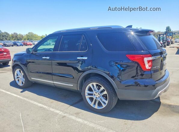 1FM5K7F8XHGE29327 2017 FORD EXPLORER Black Հետևի ձախ