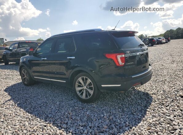 1FM5K7F8XJGA26261 2018 FORD EXPLORER Black უკანა მარცხენა