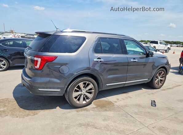 1FM5K7F8XJGC16240 2018 FORD EXPLORER Gray უკანა მარჯვენა
