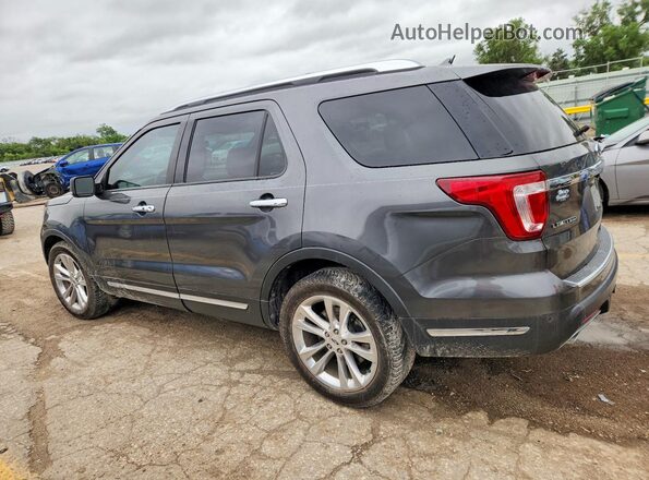 1FM5K7F8XKGA89183 2019 FORD EXPLORER Gray Tył lewy