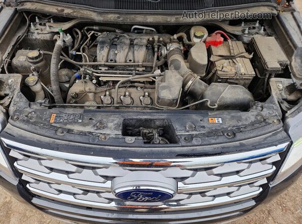 1FM5K7F8XKGA89183 2019 FORD EXPLORER Gray Widok komory silnika