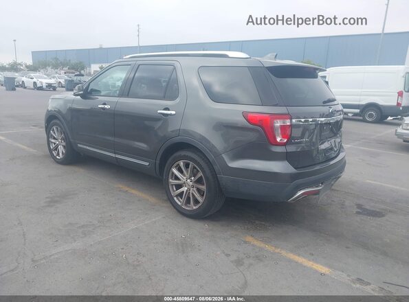 1FM5K7FH1HGE24971 2017 FORD EXPLORER Gray Հետևի ձախ