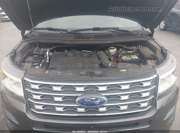 1FM5K7FH1HGE24971 2017 FORD EXPLORER Gray Հետևի տեսք