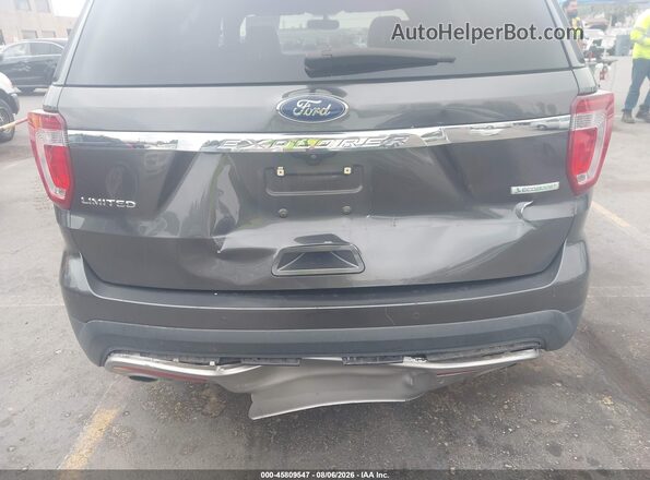 1FM5K7FH1HGE24971 2017 FORD EXPLORER Gray Դիմացի տեսք