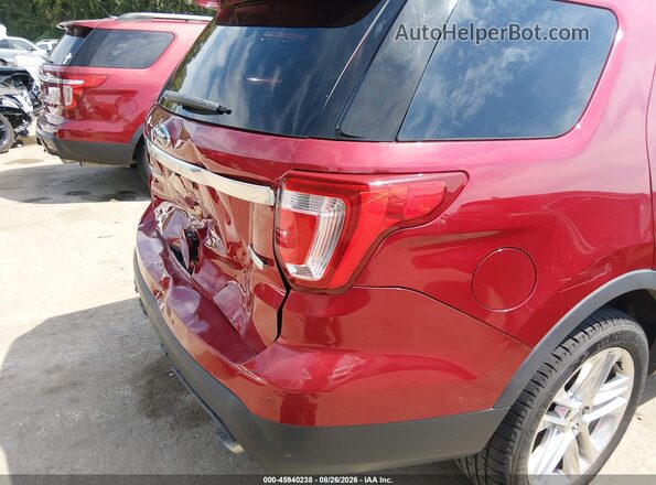 1FM5K7FH2GGC66168 2016 FORD EXPLORER Красный 
