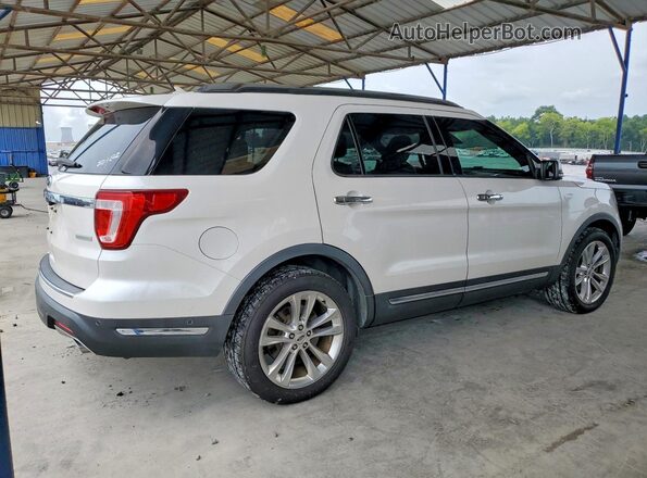 1FM5K7FH3JGB15072 2018 FORD EXPLORER White Հետևի աջ
