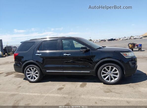1FM5K7FH4GGA70605 2016 FORD EXPLORER Black Widok wnętrza 360 stopni