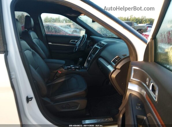 1FM5K7FH4KGA51027 2019 FORD EXPLORER White Вид салону спереду