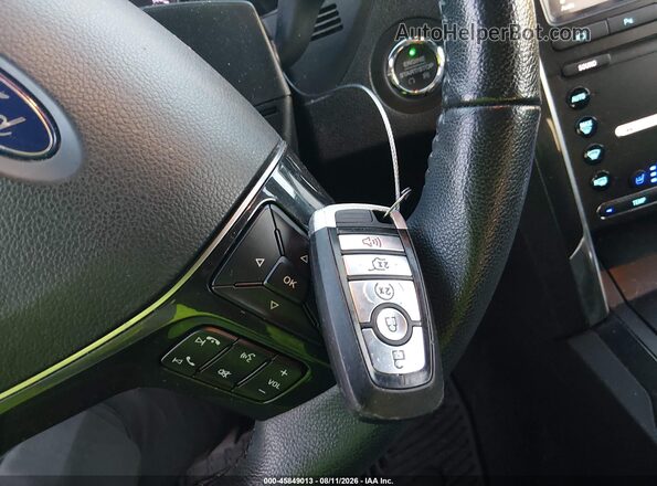 1FM5K7FH4KGA51027 2019 FORD EXPLORER White Вид панелі приладів