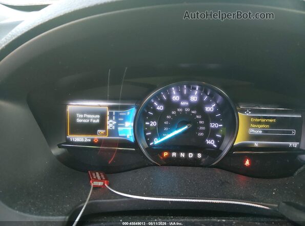 1FM5K7FH4KGA51027 2019 FORD EXPLORER White 