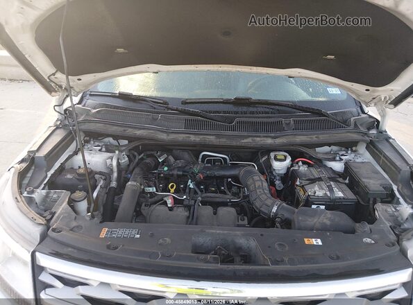 1FM5K7FH4KGA51027 2019 FORD EXPLORER White Вид ззаду