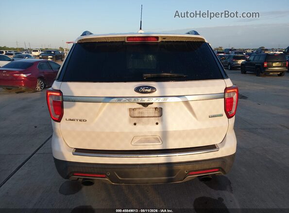 1FM5K7FH4KGA51027 2019 FORD EXPLORER White 