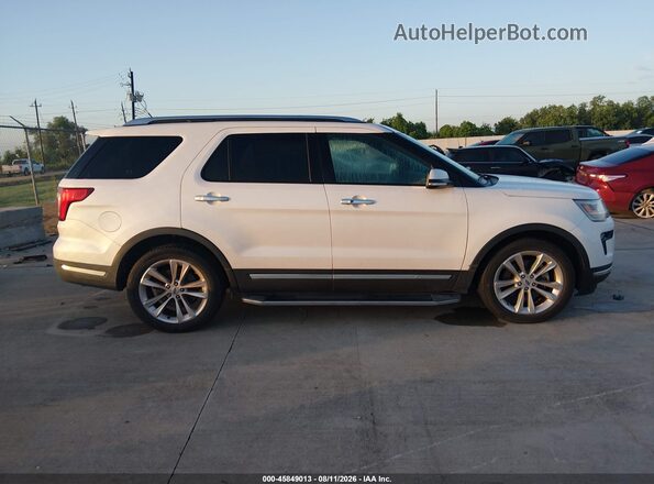 1FM5K7FH4KGA51027 2019 FORD EXPLORER White Вид задньої частини салону