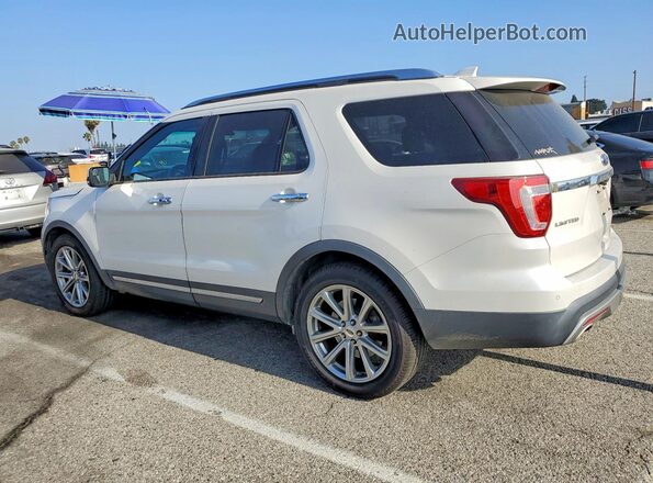 1FM5K7FH8GGC59242 2016 FORD EXPLORER White Rear left