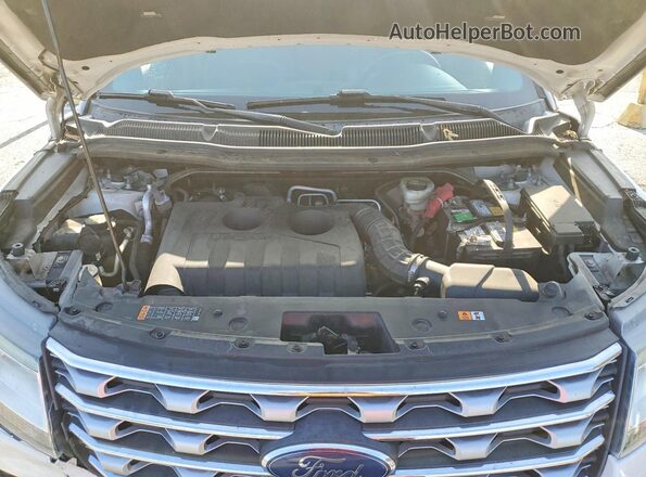 1FM5K7FH8GGC59242 2016 FORD EXPLORER White Engine compartment view