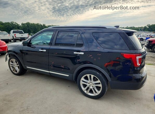 1FM5K7FH9GGC64126 2016 FORD EXPLORER Black უკანა მარცხენა