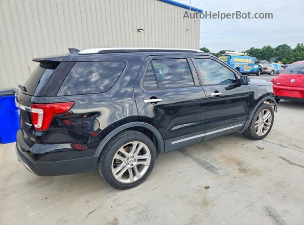 1FM5K7FH9GGC64126 2016 FORD EXPLORER Black უკანა მარჯვენა