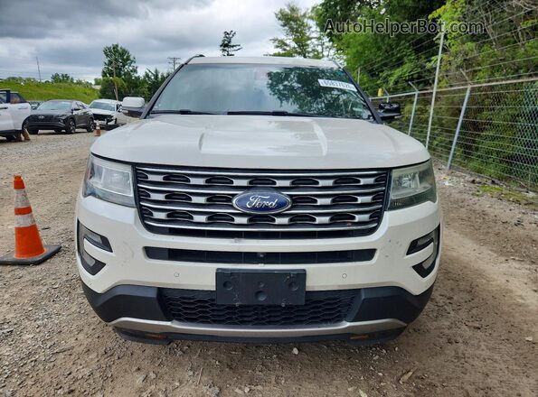 1FM5K7FHXGGC47139 2016 FORD EXPLORER White უკანა ხედი