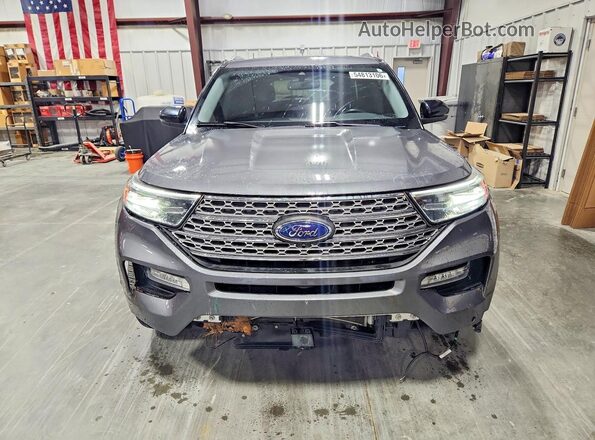 1FM5K7FW3MNA11406 2021 FORD EXPLORER Серый Вид спереди