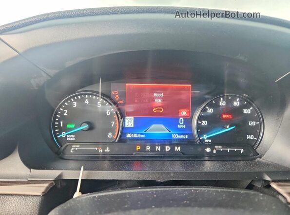 1FM5K7FW3MNA11406 2021 FORD EXPLORER Серый Вид щитка приборов