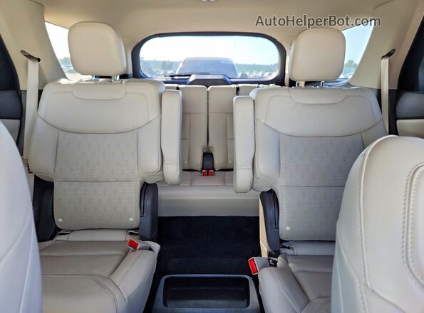 1FM5K7HC4MGC36375 2021 FORD EXPLORER White Rear seats view