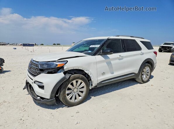 1FM5K7LC1NGC32955 2022 FORD EXPLORER White Հետևի աջ