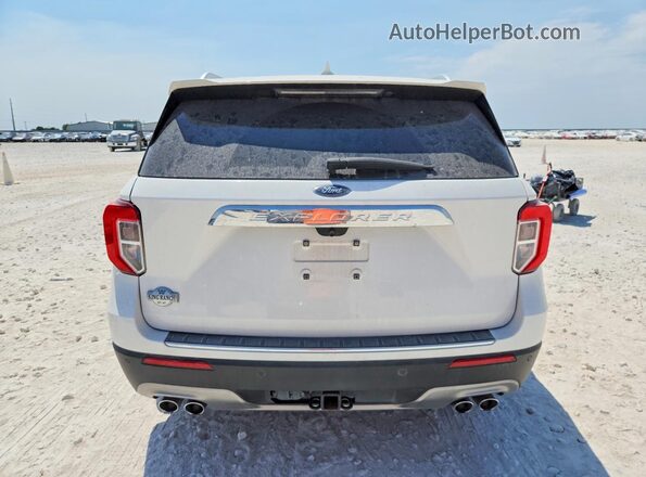 1FM5K7LC1NGC32955 2022 FORD EXPLORER White VIN կոդի պիտակի տեսք