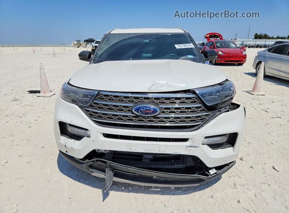 1FM5K7LC1NGC32955 2022 FORD EXPLORER White Սալոնի հետևի տեսք