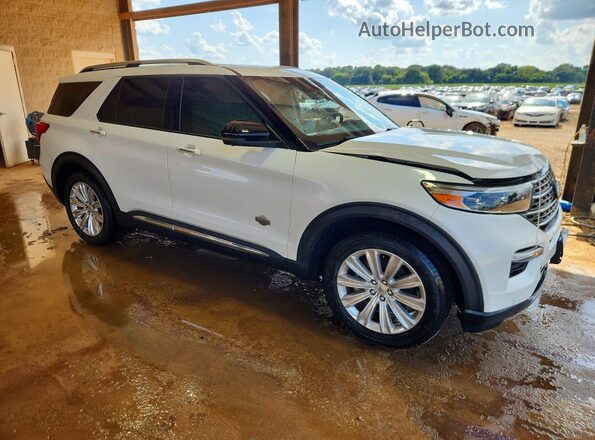 1FM5K7LCXNGA64927 2022 FORD EXPLORER White Front right