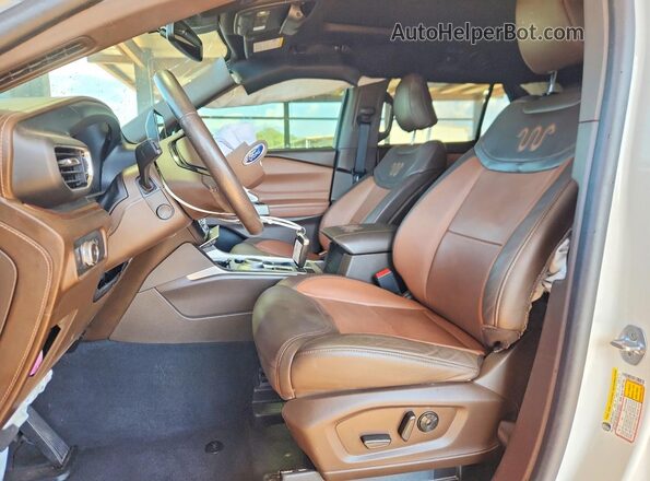 1FM5K7LCXNGA64927 2022 FORD EXPLORER White Front interior view