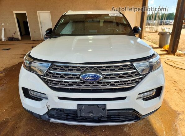 1FM5K7LCXNGA64927 2022 FORD EXPLORER White Front view