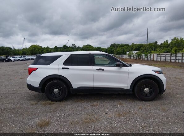 1FM5K8AB0LGC68410 2020 FORD POLICE INTERCEPTOR Белый Панорамный вид салона 360°