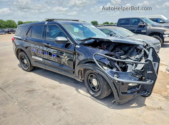 1FM5K8AB0NGC23468 2022 FORD EXPLORER Черный Передняя правая четверть