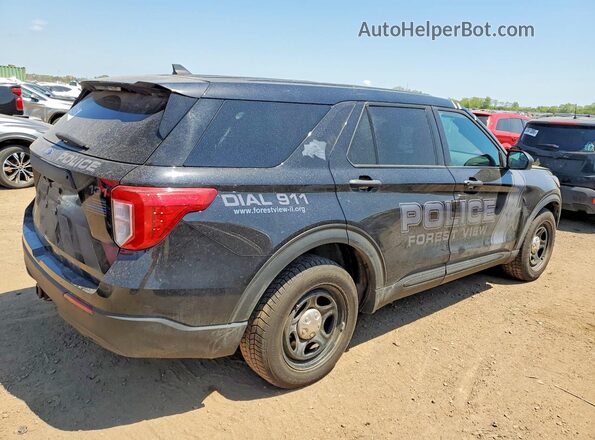 1FM5K8AB0NGC43297 2022 FORD EXPLORER Black Задня права чверть