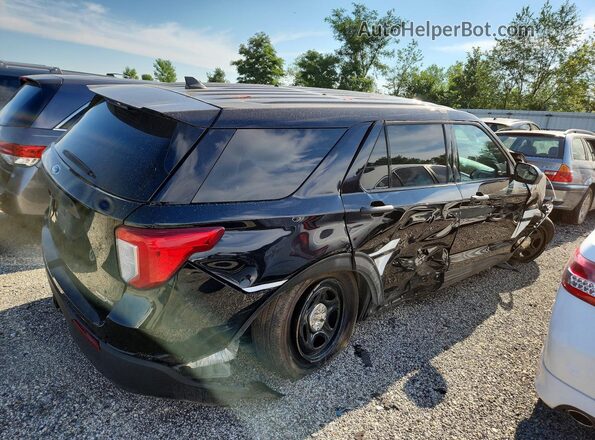 1FM5K8AB0NGC43977 2022 FORD EXPLORER Black Rear right