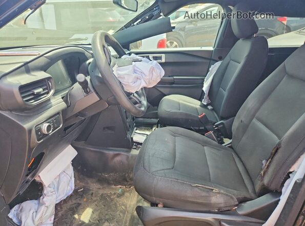 1FM5K8AB0NGC43977 2022 FORD EXPLORER Black Front interior view