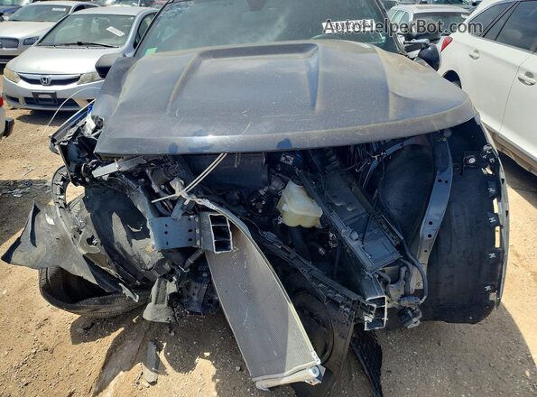 1FM5K8AB0NGC43977 2022 FORD EXPLORER Black Rear interior view