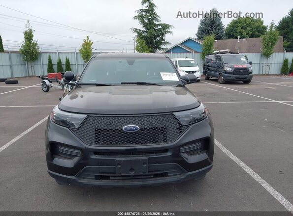 1FM5K8AB0RGA47205 2024 FORD POLICE INTERCEPTOR Black ხელსაწყოთა პანელის ხედი