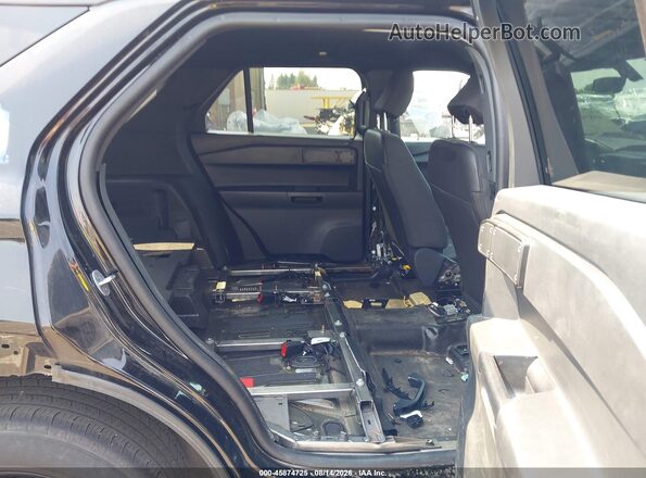 1FM5K8AB0RGA47205 2024 FORD POLICE INTERCEPTOR Black VIN კოდის სტიკერის ხედი