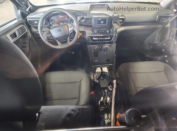 1FM5K8AB0RGA59418 2024 FORD EXPLORER Blue Dashboard view