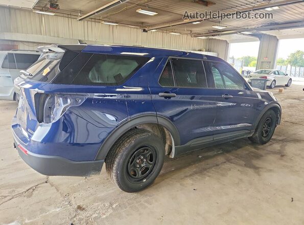 1FM5K8AB0RGA59418 2024 FORD EXPLORER Blue Rear right