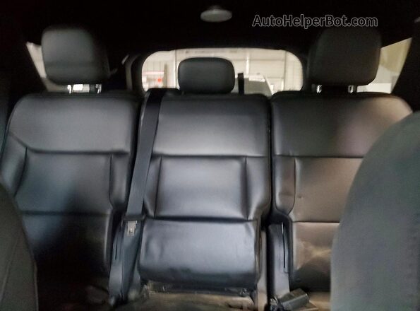 1FM5K8AB0SGA55746 2025 FORD EXPLORER White უკანა სავარძლების ხედი