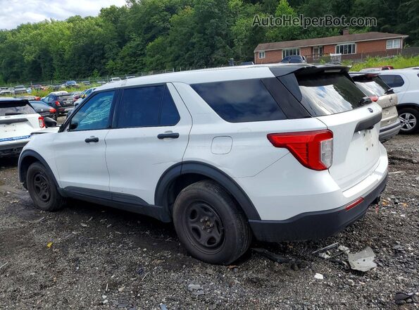 1FM5K8AB1LGA72105 2020 FORD EXPLORER White Հետևի ձախ
