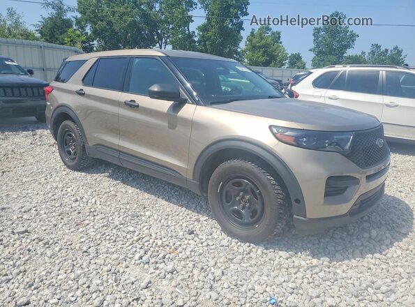 1FM5K8AB1LGC52510 2020 FORD EXPLORER Brown წინა მარჯვენა