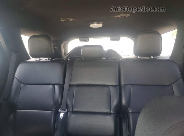 1FM5K8AB1LGC52510 2020 FORD EXPLORER Brown უკანა სავარძლების ხედი