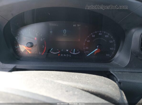 1FM5K8AB1LGD09384 2020 FORD POLICE INTERCEPTOR Black Widok tylnych siedzeń